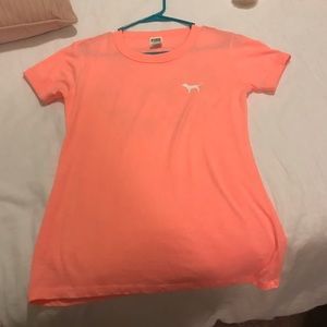 Neon pink shirt